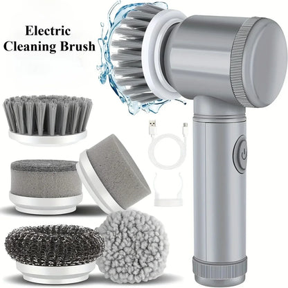 Glexli™ Cordless 5-in-1 Spin Scrubber