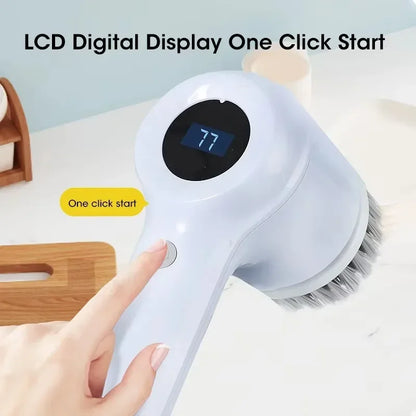 Glexli™ Cordless 5-in-1 Spin Scrubber